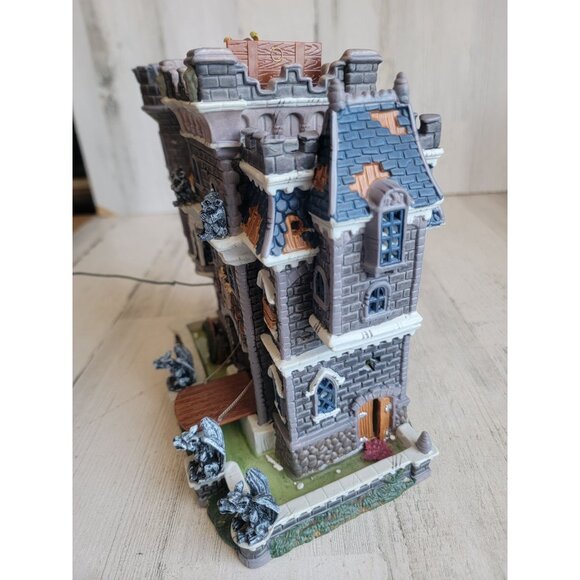 Lemax AS IS Castle on spooky Hill Halloween Village accessory animated - Picture 8 of 9
